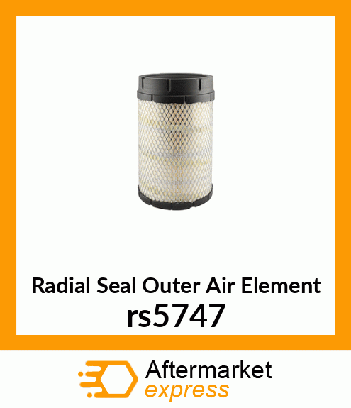 Radial Seal Outer Air Element rs5747