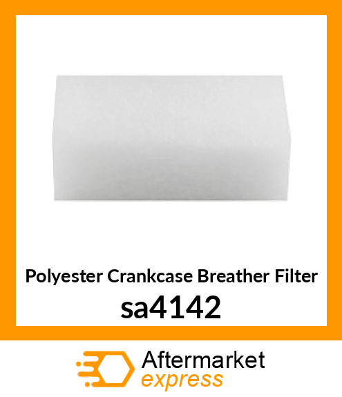 Polyester Crankcase Breather Filter sa4142