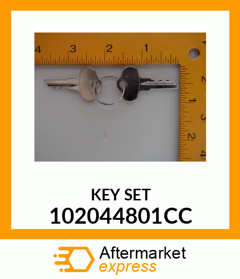 Spare part 102044801CC + KEYSET