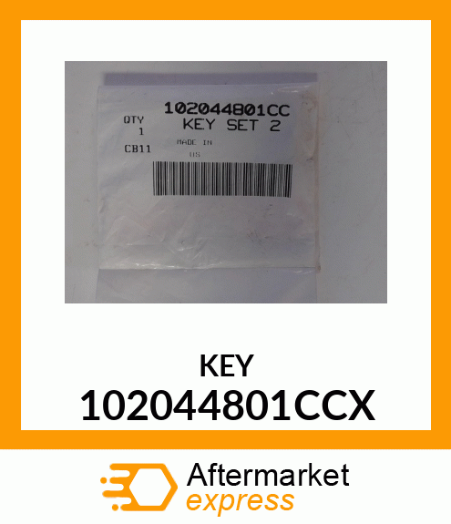 KEY 102044801CCX