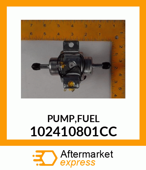 Spare part 102410801CC + PUMP,FUEL