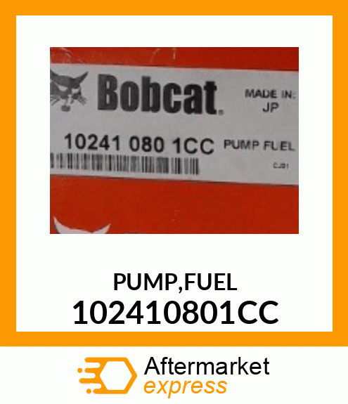 PUMP,FUEL 102410801CC