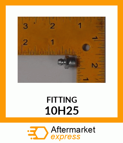 Spare part 10H25 + FITTING