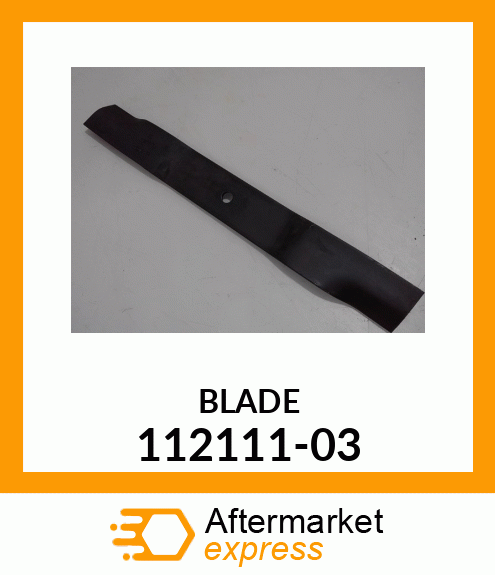 Spare part 112111-03 + BLADE