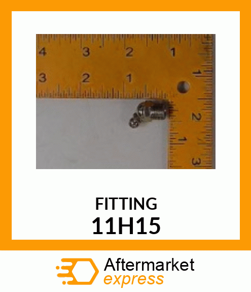 Spare part 11H15 + FITTING