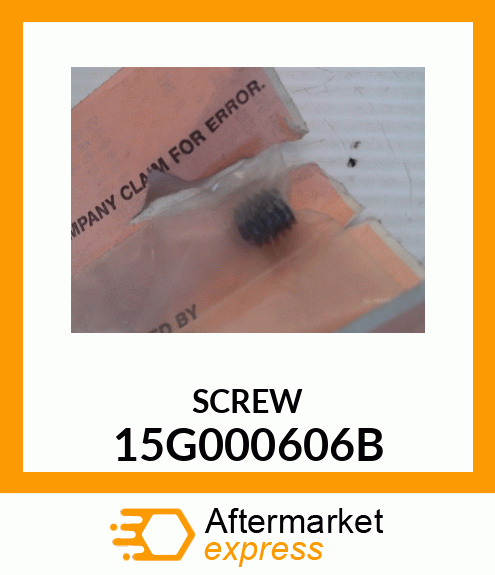 SCREW 15G000606B