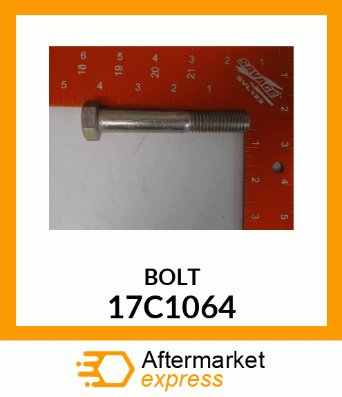 Spare part 17C1064 + BOLT