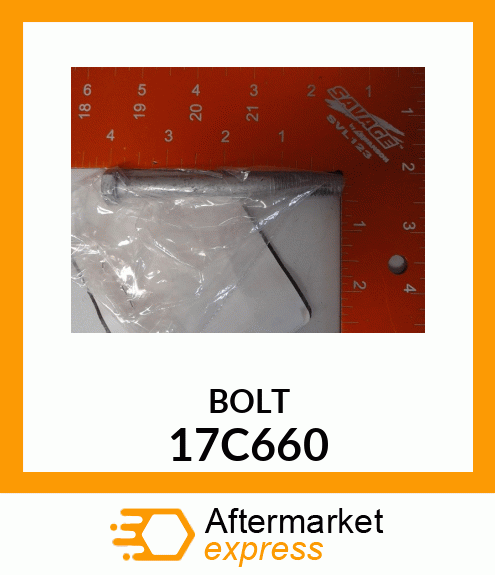 Spare part 17C660 + BOLT