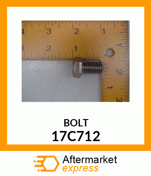 Spare part 17C712 + BOLT