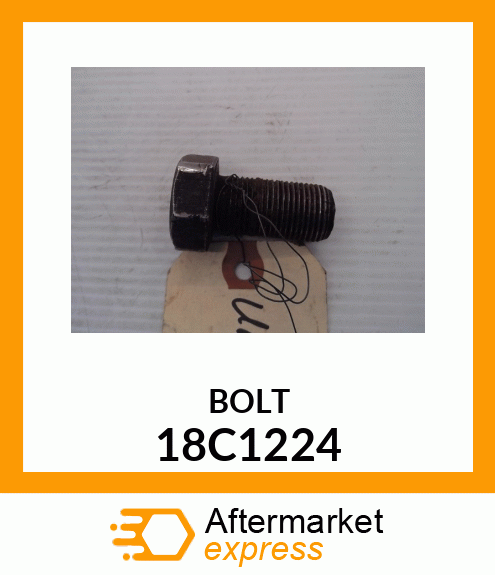 Spare part 18C1224 + BOLT