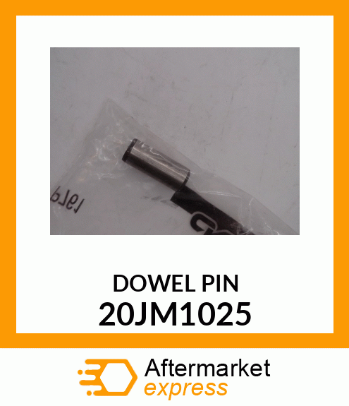 Spare part 20JM1025 + DOWEL_PIN