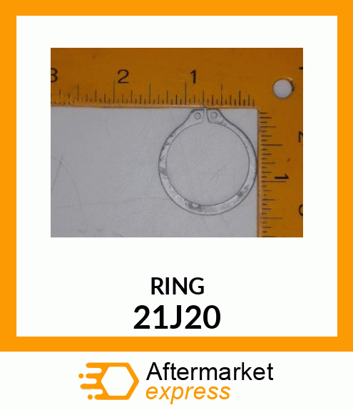 Spare part 21J20 + RING