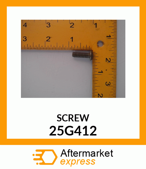 Spare part 25G412 + SCREW