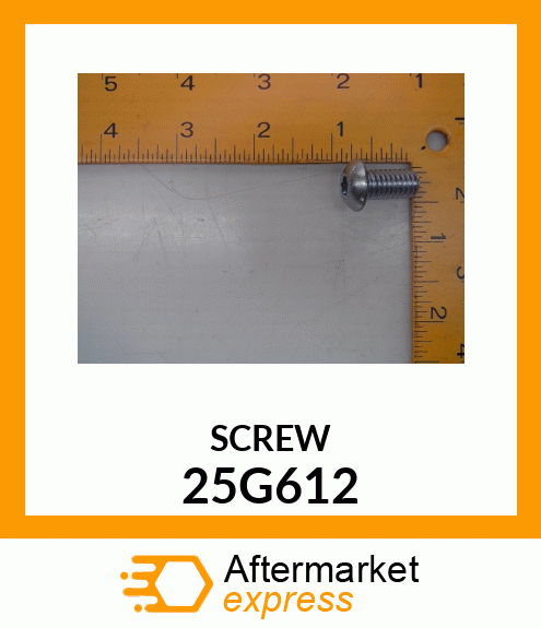 Spare part 25G612 + SCREW