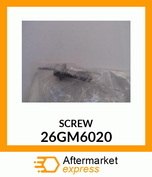 Spare part 26GM6020 + SCREW