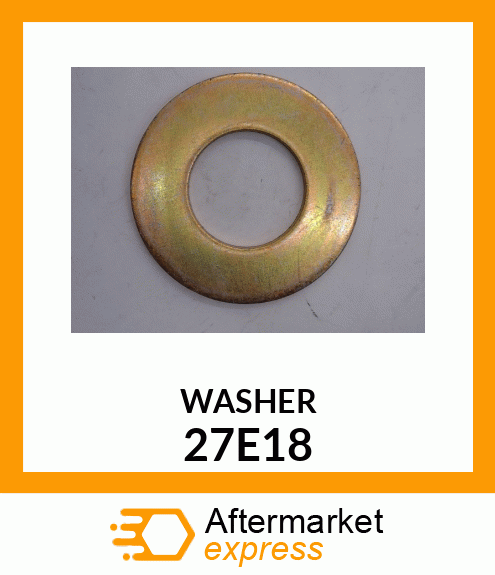 WASHER 27E18