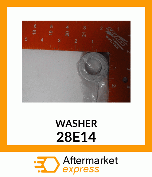 Spare part 28E14 + WASHER