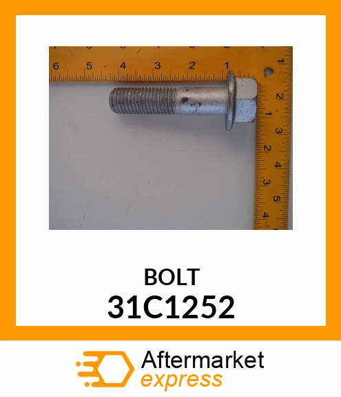 Spare part 31C1252 + BOLT