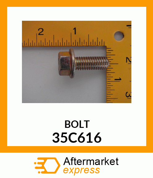 Spare part 35C616 + BOLT