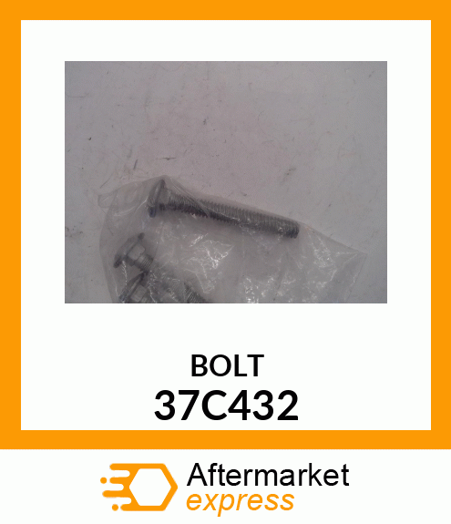 Spare part 37C432 + BOLT