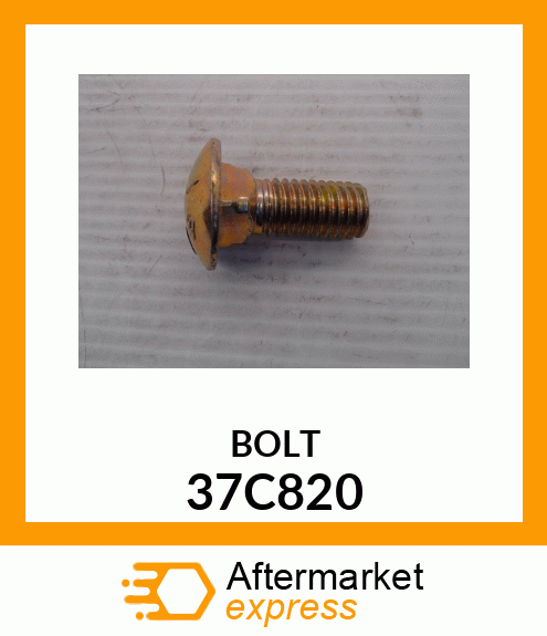 Spare part 37C820 + BOLT