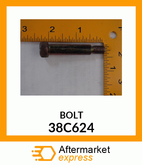 Spare part 38C624 + BOLT