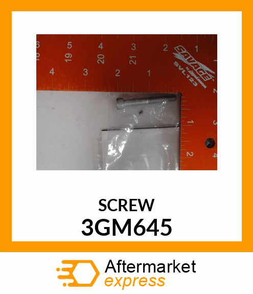 Spare part 3GM645 + SCREW