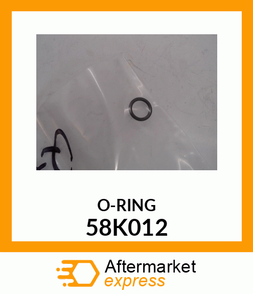 O-RING 58K012