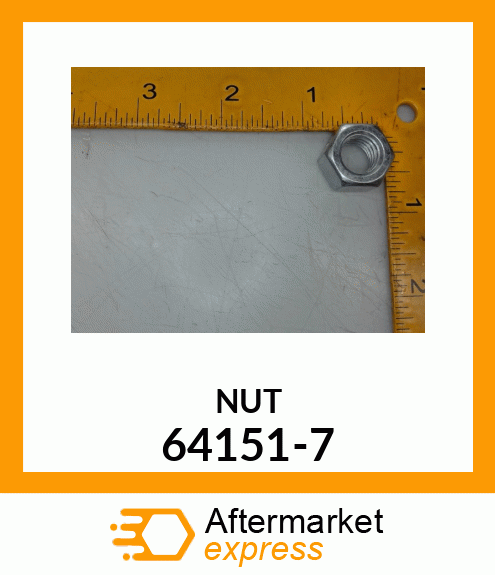 NUT 64151-7