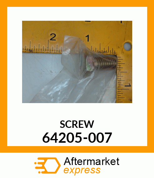 SCREW 64205-007