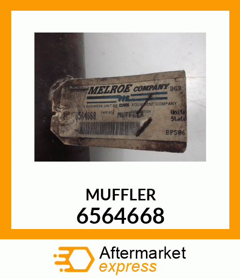 MUFFLER 6564668