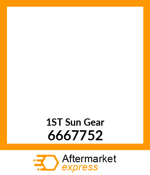 1ST Sun Gear 6667752
