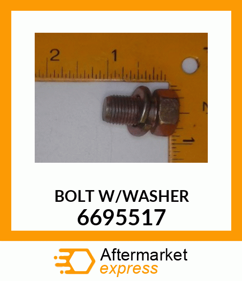 BOLT W/WASHER 6695517