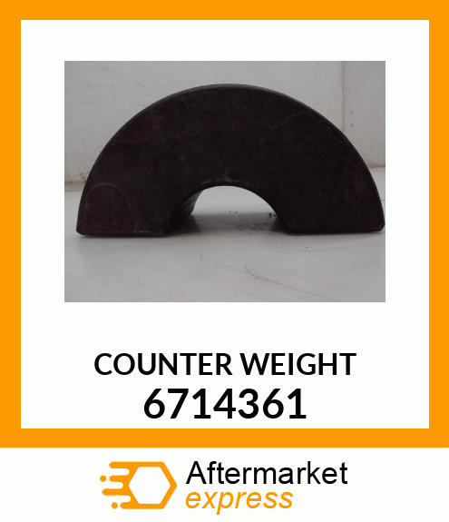 COUNTER WEIGHT 6714361