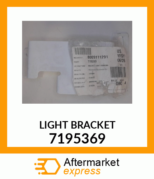 LIGHT BRACKET 7195369