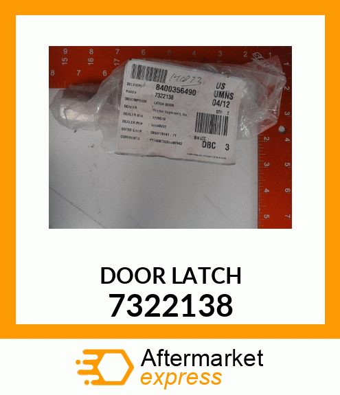 DOOR LATCH 7322138