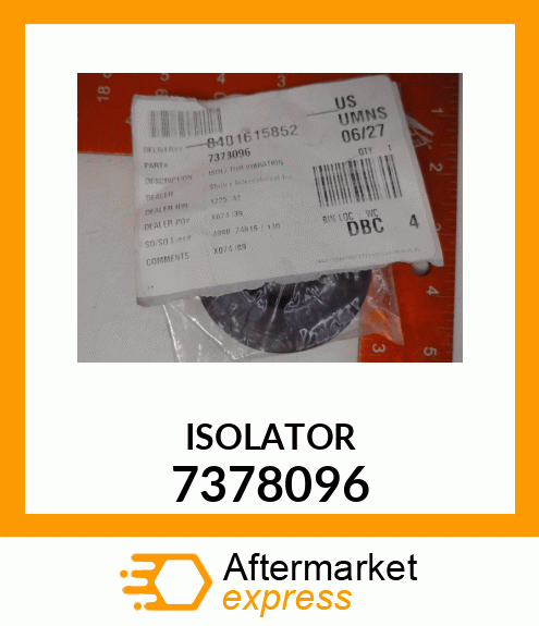 ISOLATOR 7378096