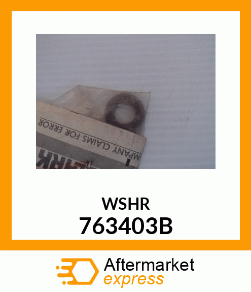 WSHR 763403B