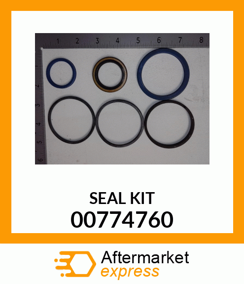 Spare part 00774760 + SEAL KIT