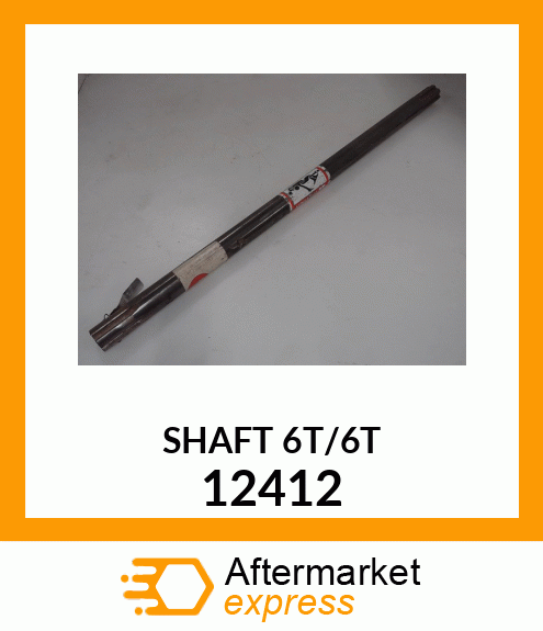 Spare part 12412 + SHAFT_6T/6T