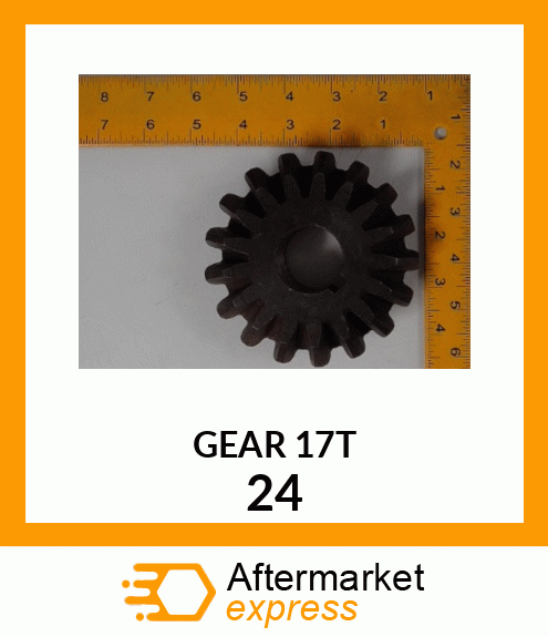 Spare part 24 + GEAR_17T