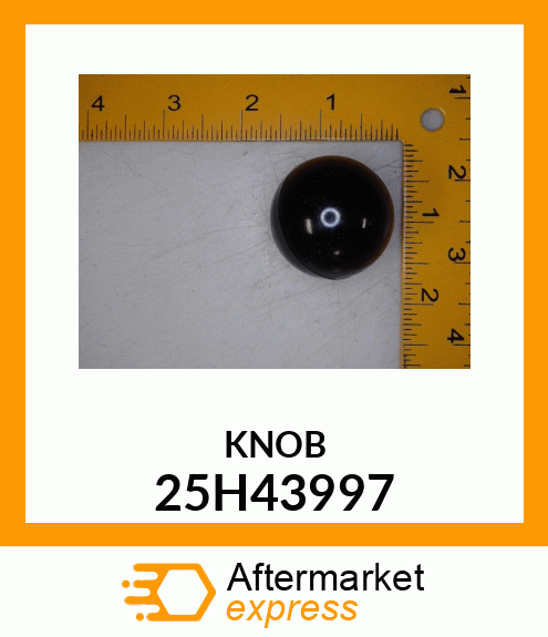 Spare part 25H43997 + KNOB