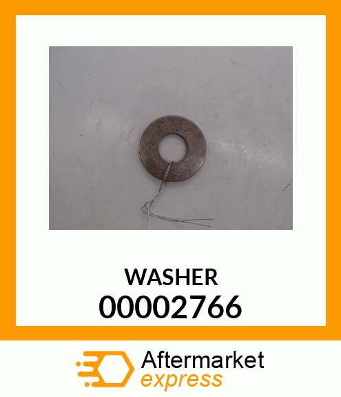 Spare part 00002766 + WASHER