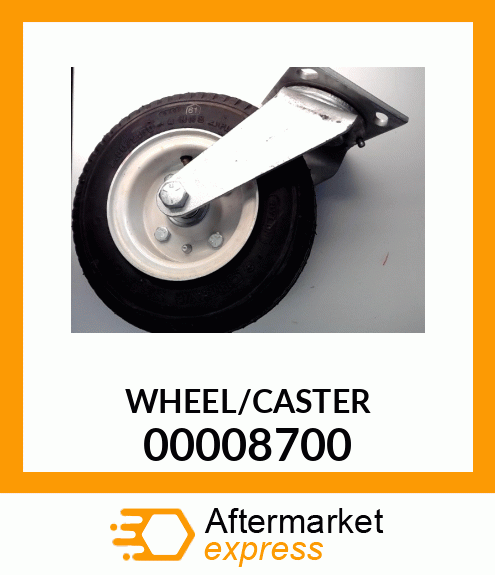 Spare part 00008700 + WHEEL/CASTER