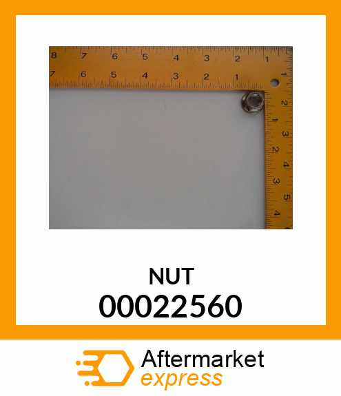 Spare part 00022560 + NUT