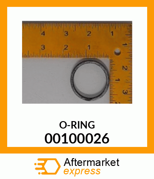 Spare part 00100026 + O-RING