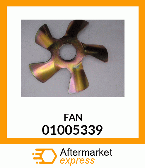 Spare part 01005339 + FAN