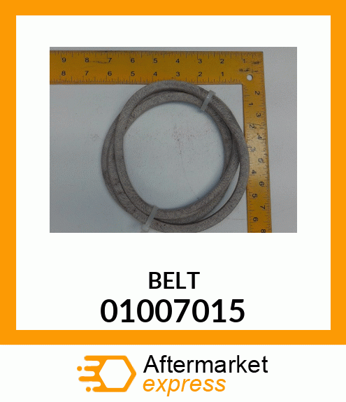 Spare part 01007015 + BELT