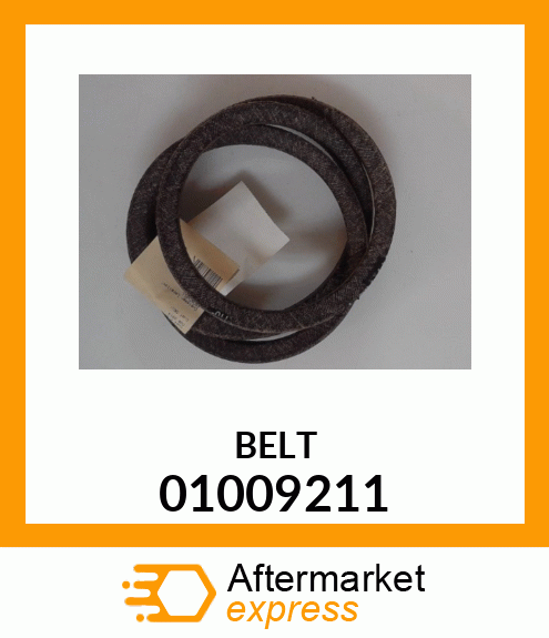 Spare part 01009211 + BELT