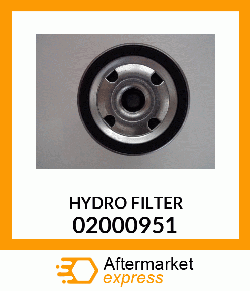 Spare part 02000951 + HYDRO_FILTER